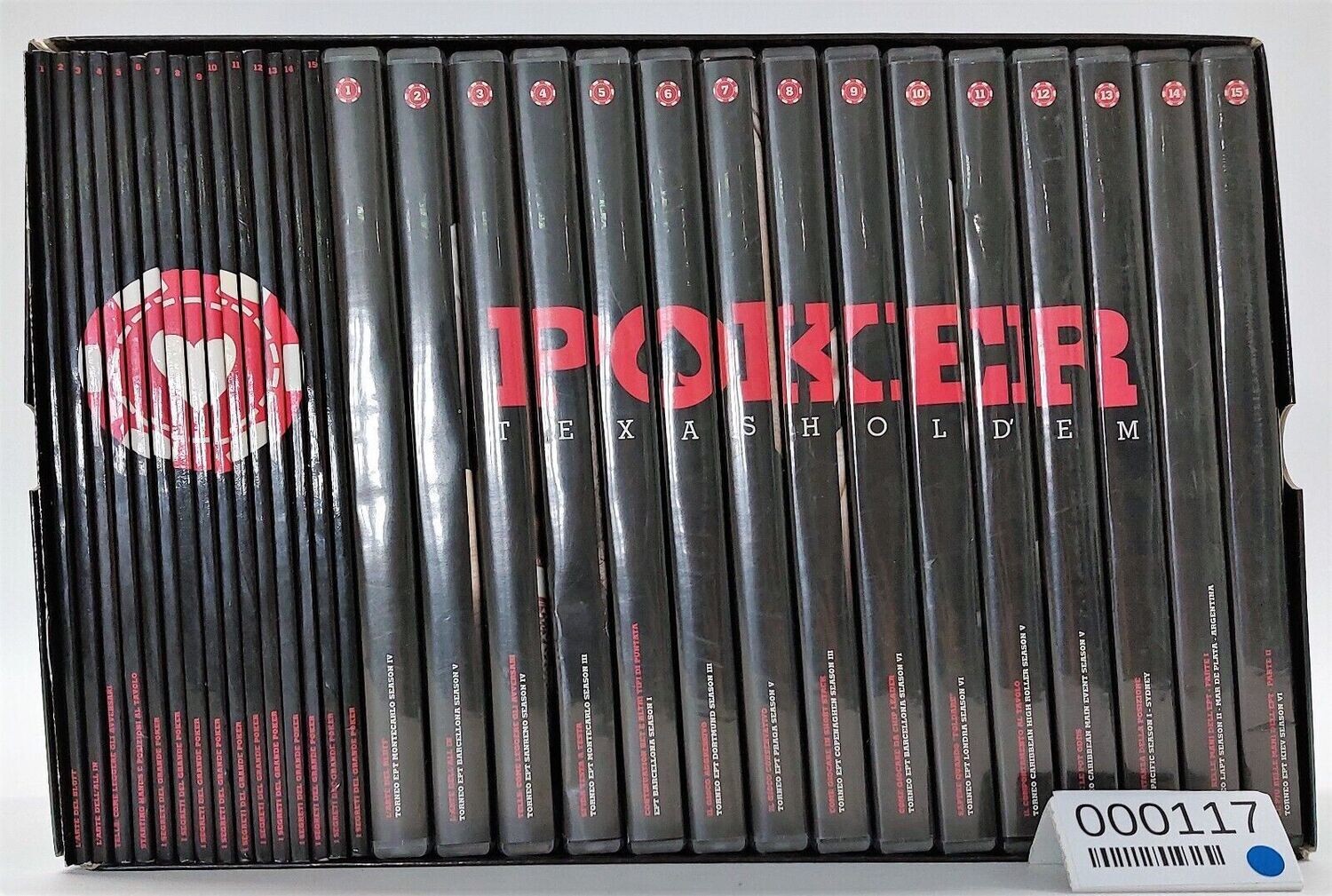 TeknoFilm - 15 DVD + Book (Senza cofanetto) – I SEGRETI DEL GRANDE POKER (2010) - GAZZETTA DELLO SPORT