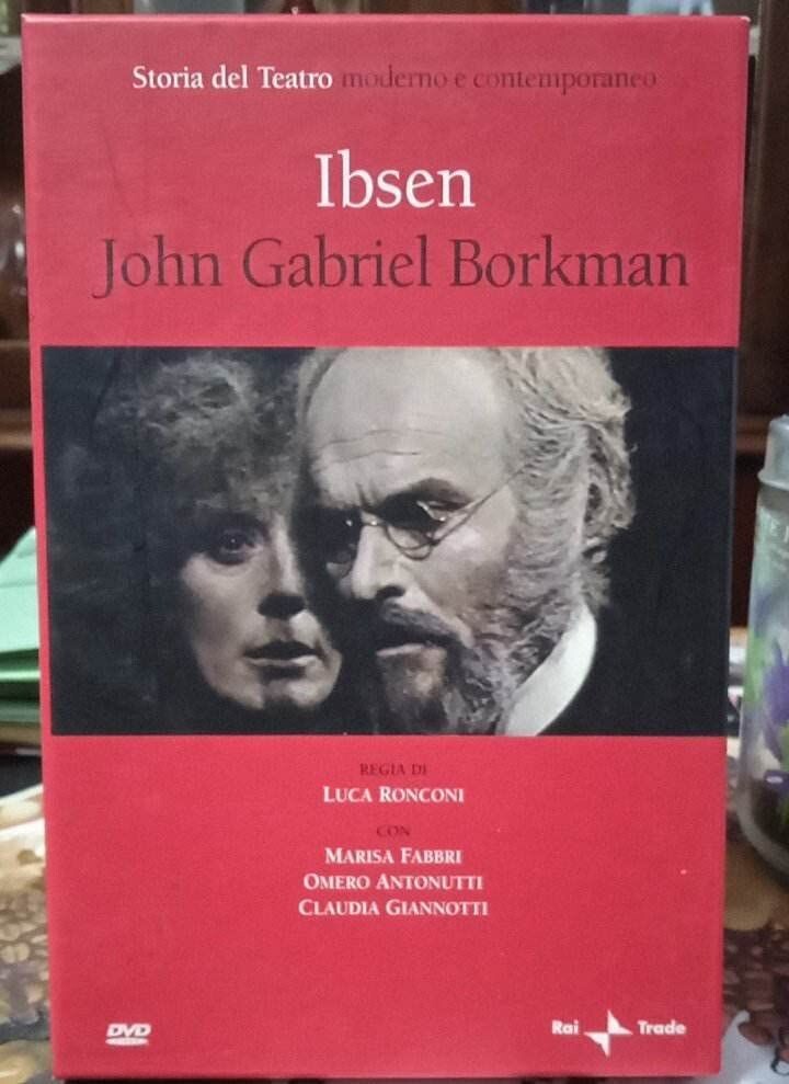 TeknoFilm - DVD + Libretto (Edizione cartonata) IBSEN - JOHN GABRIEL BORKMAN di Luca Ronconi (1982) - RAI TRADE