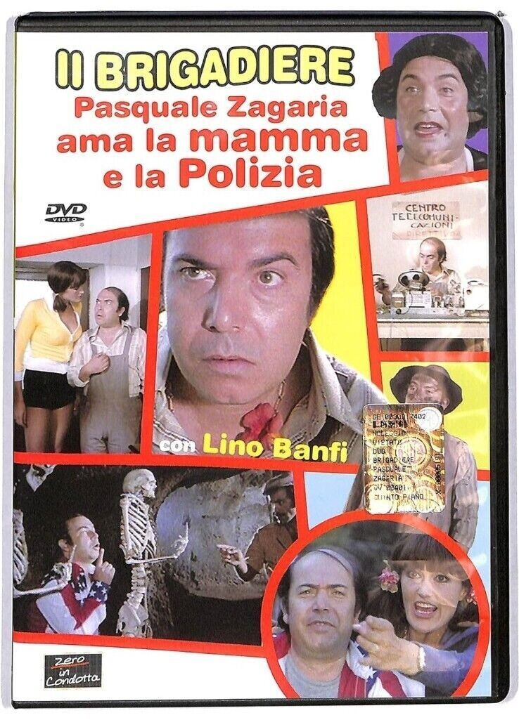 TeknoFilm - DVD – IL BRIGADIERE PASQUALE ZAGARIA AMA LA MAMMA E LA POLIZIA di Luca Davan (1973) - QUINTO PIANO