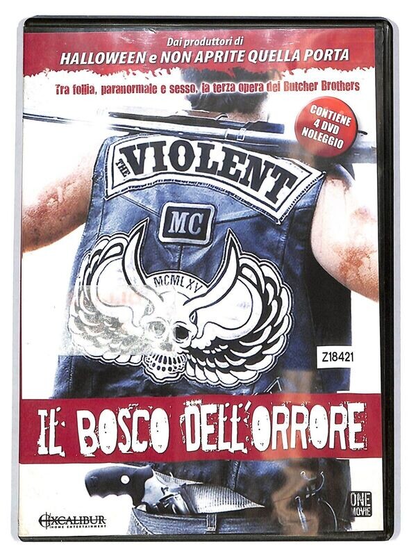 TeknoFilm - 4 DVD (Versione Noleggio) – IL BOSCO DELL'ORRORE di The Butcher Brothers (2010) - EXCALIBUR