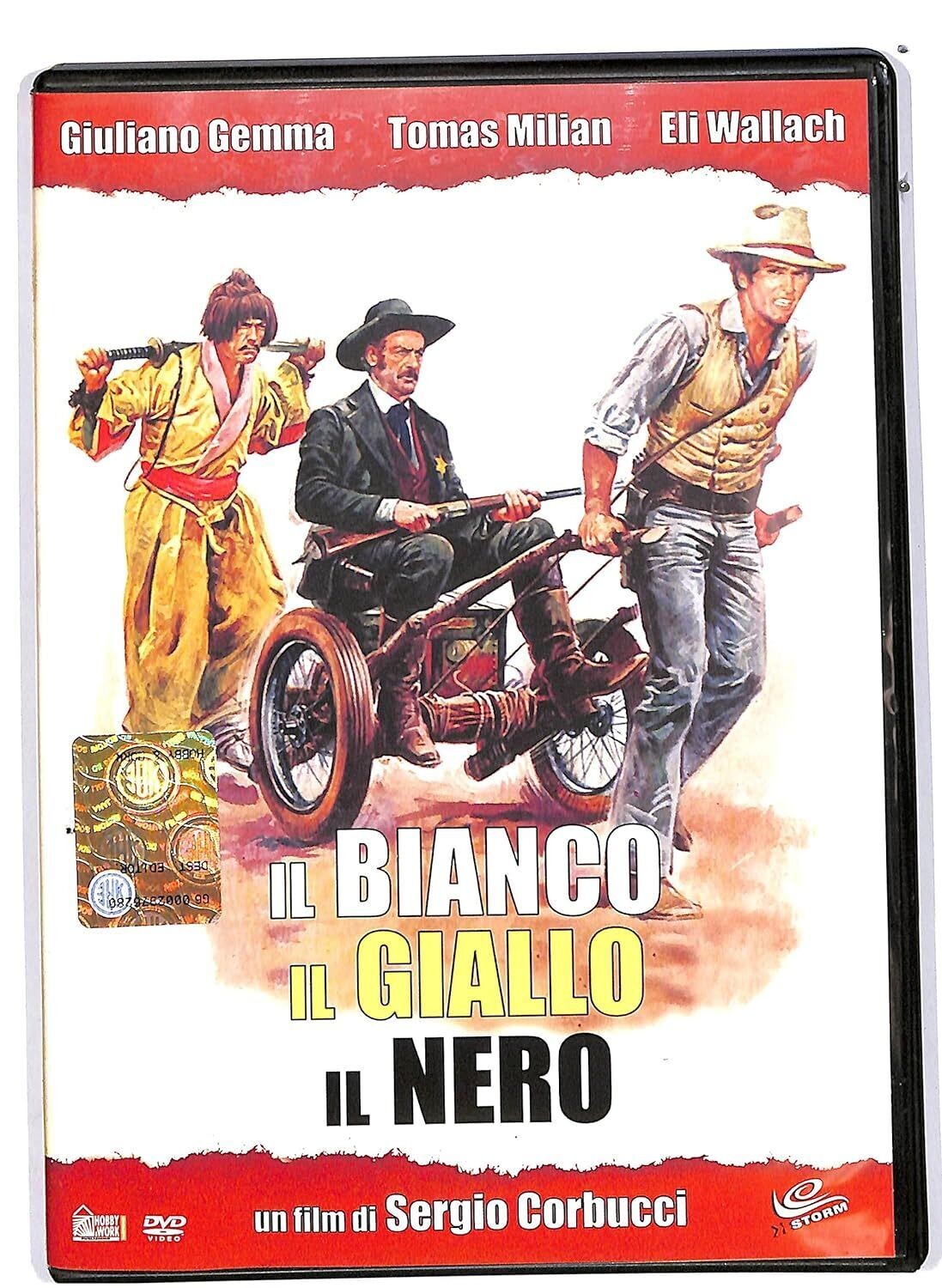 TeknoFilm - DVD – IL BIANCO IL GIALLO IL NERO di Sergio Corbucci (1974) - HOBBY & WORK