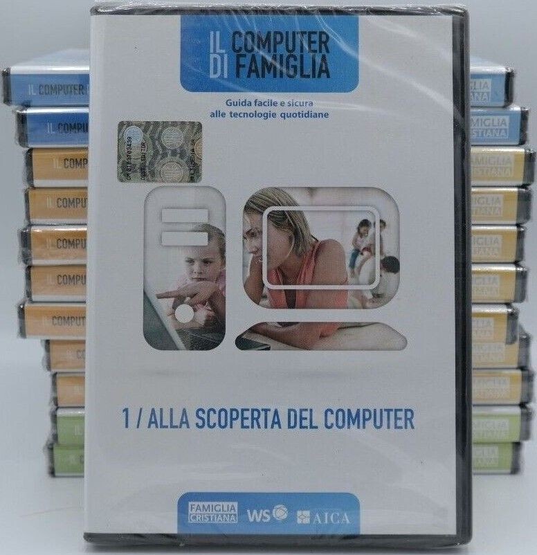TeknoFilm - 12 DVDRom PC (Opera completa) - IL COMPUTER DI FAMIGLIA (2004) - FAMIGLIA CRISTIANA