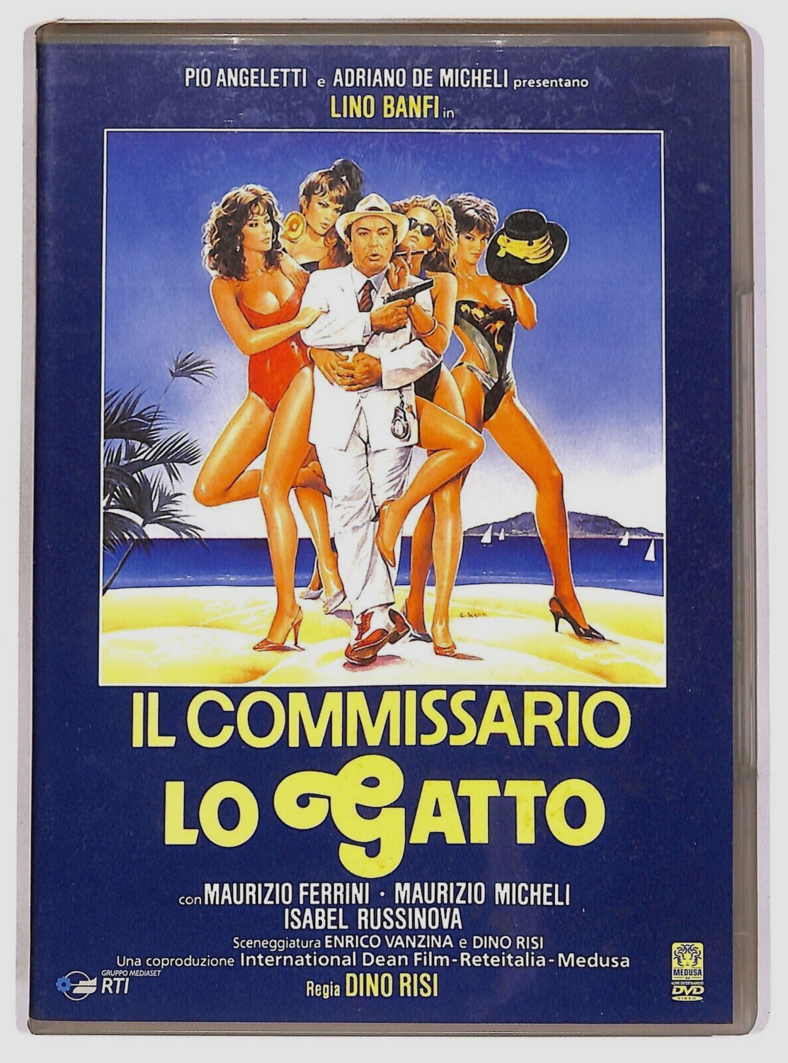 TeknoFilm - DVD - IL COMMISSARIO LO GATTO di Claudio Risi e Dino Risi (1981) -  MEDUSA