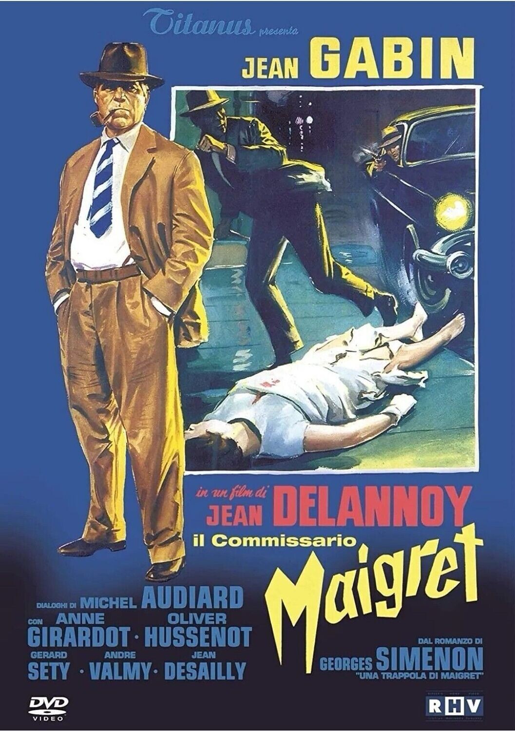 TeknoFilm – DVD - IL COMMISSARIO MAIGRET di Jean Delannoy (1958) -  RHV