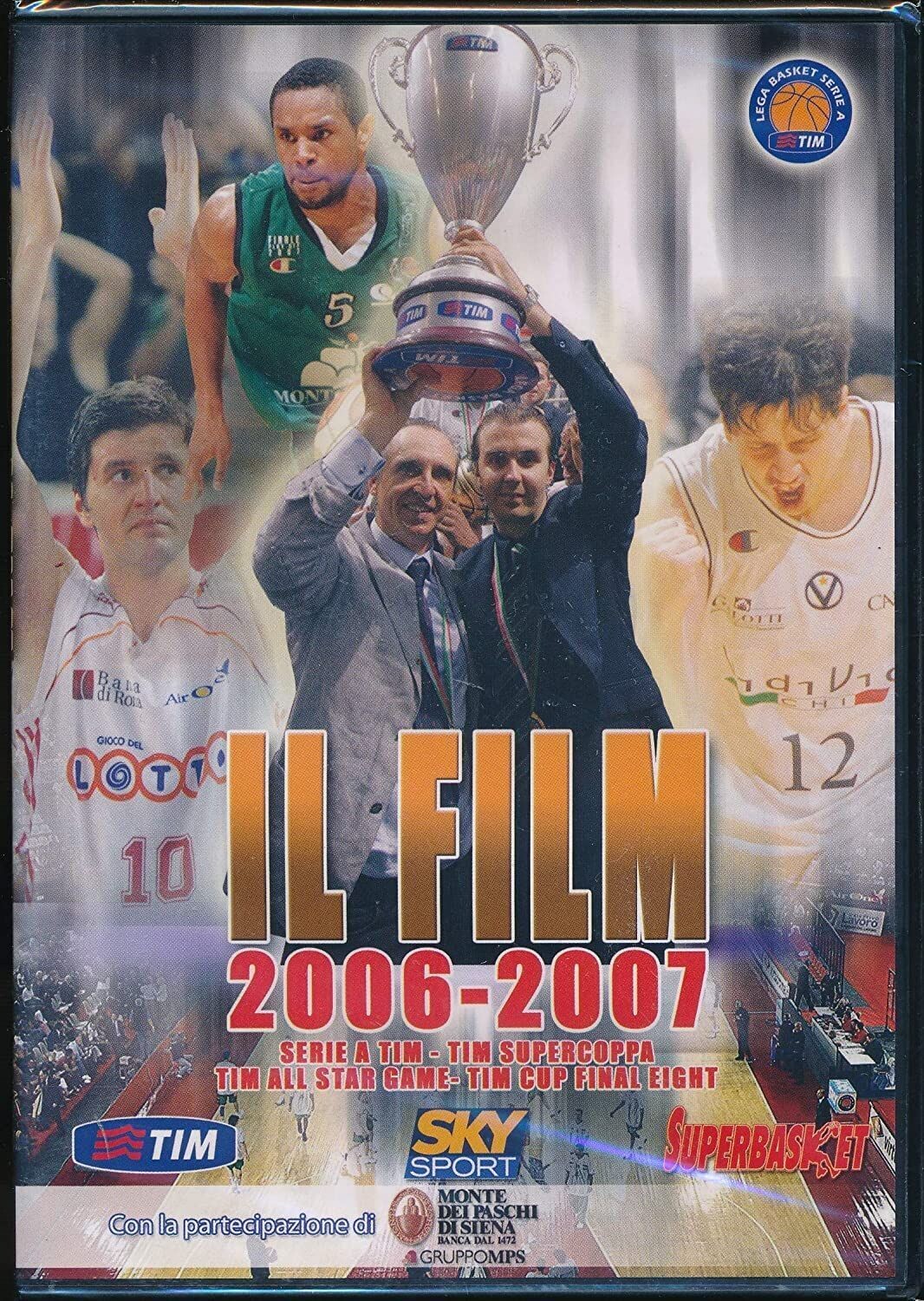 TeknoFilm - DVD – IL FILM 2006-2007 - TIM SUPERBASKET [Serie A + Supercoppa + All star game + Cup final eight] (2007) - CANTELLI