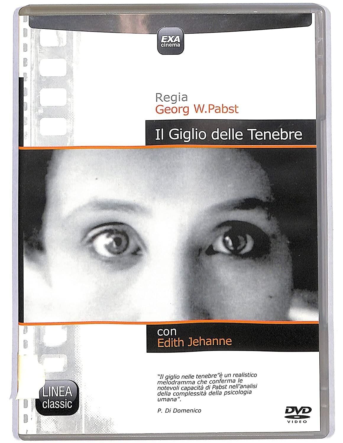TeknoFilm - DVD – IL GIGLIO DELLE TENEBRE di Georg Wilhelm Pabst (1927) - EXA