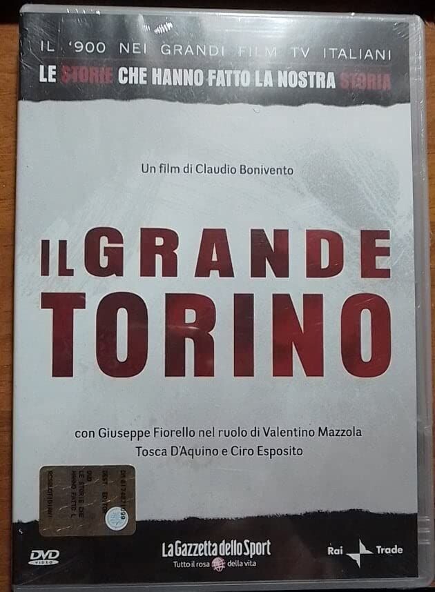TeknoFilm - DVD (Opera completa) IL GRANDE TORINO di Claudio Bonivento (2005) - GAZZETTA DELLO SPORT