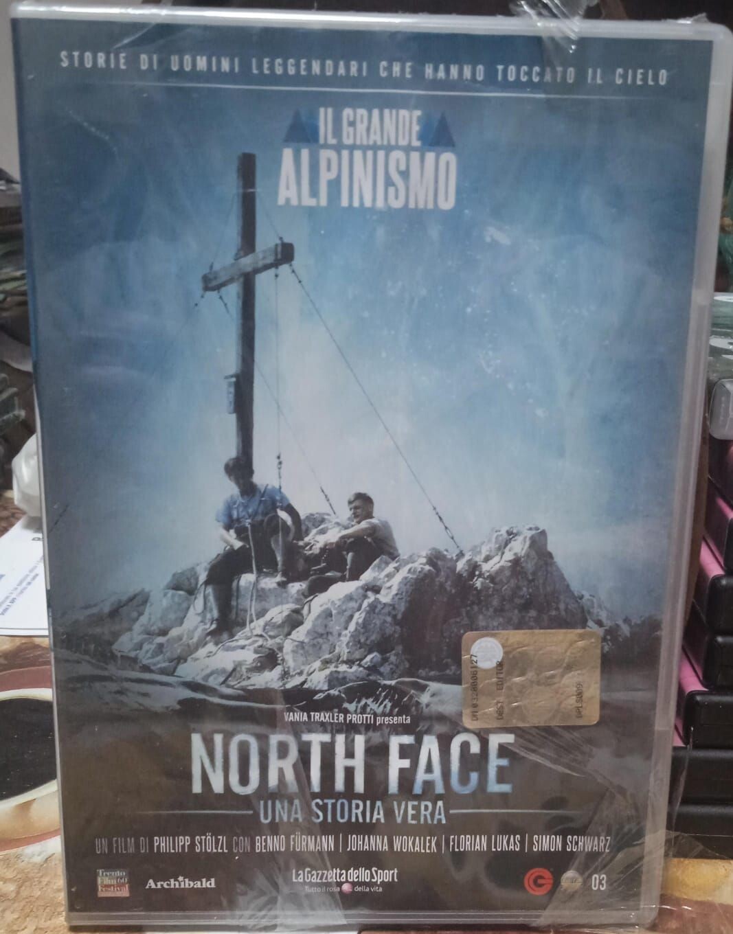 TeknoFilm – DVD – Il grande alpinismo Vol. 03 - NORTH FACE: UNA STORIA VERA (2012) - GAZZETTA DELLO SPORT