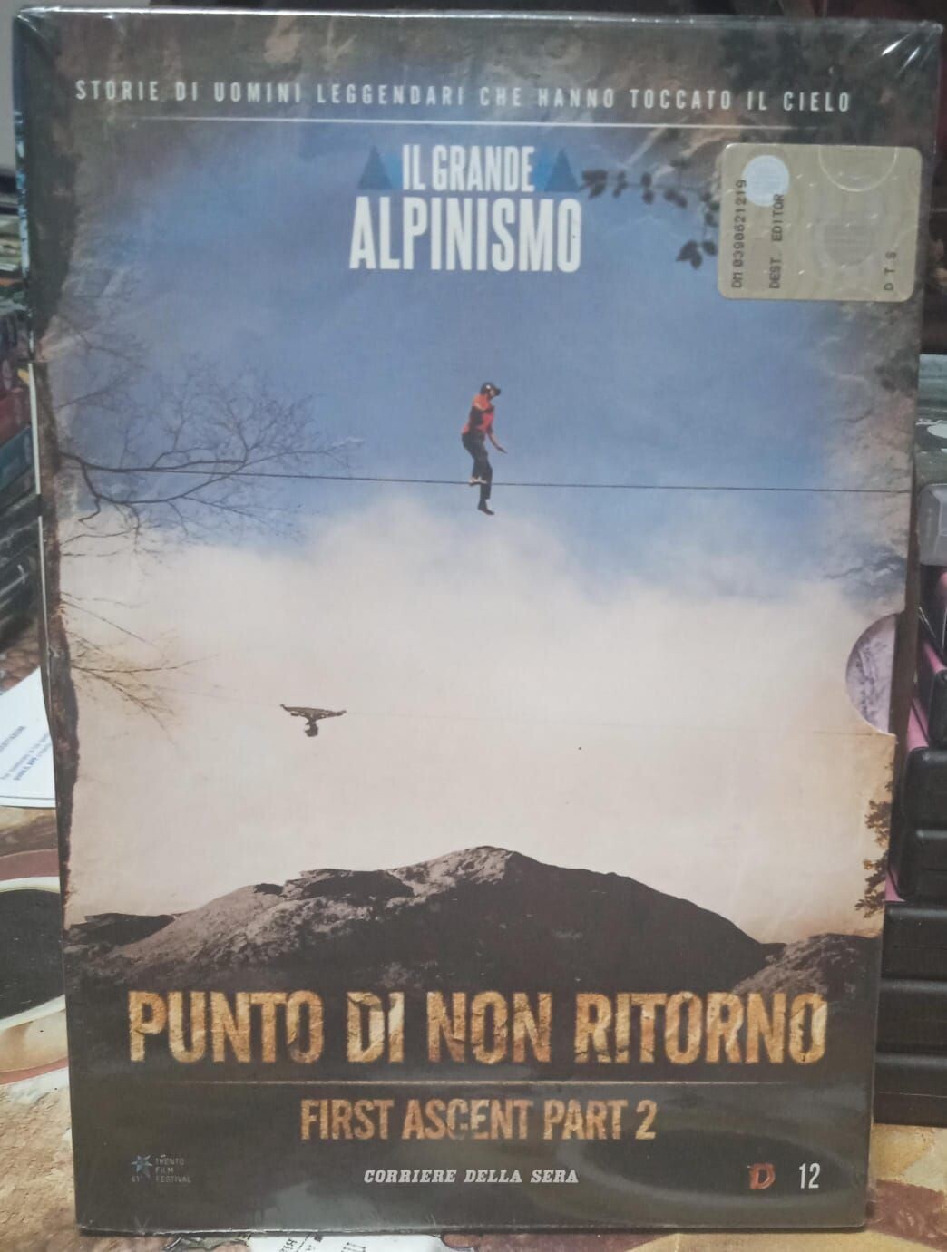 TeknoFilm – DVD – Il grande alpinismo Vol. 12 - PUNTO DI NON RITORNO - FIRST ASCENT PART 2 (2012) - CORRIERE DELLA SERA