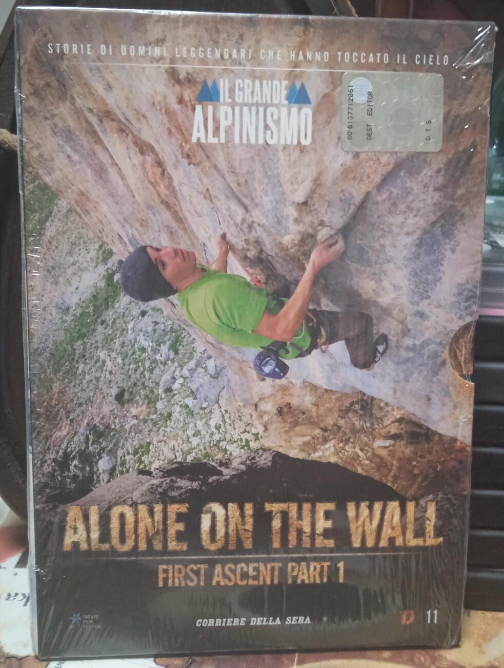 TeknoFilm – DVD – Il grande alpinismo Vol. 11 - ALONE ON THE WALL: FIRST ASCENT PART 1 (2012) - CORRIERE DELLA SERA