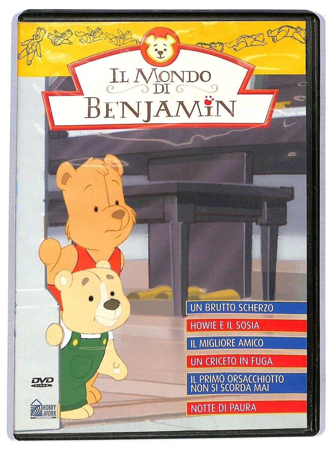 TeknoFilm - DVD – IL MONDO DI BENJAMIN (UN BRUTTO SCHERZO + altri 4 episodi) di Chris Schouten (2003) - HOBBY & WORK