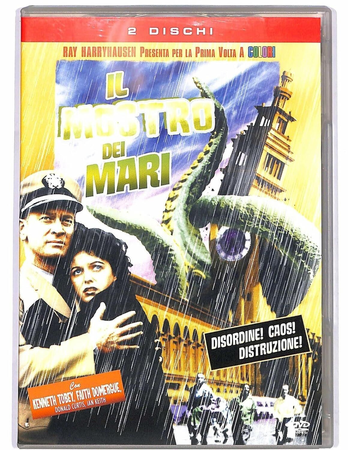 TeknoFilm - 2 DVD – IL MOSTRO DEI MARI (2 Versioni Colori e Bianco e nero) di Robert Gordon (1955) - SONY