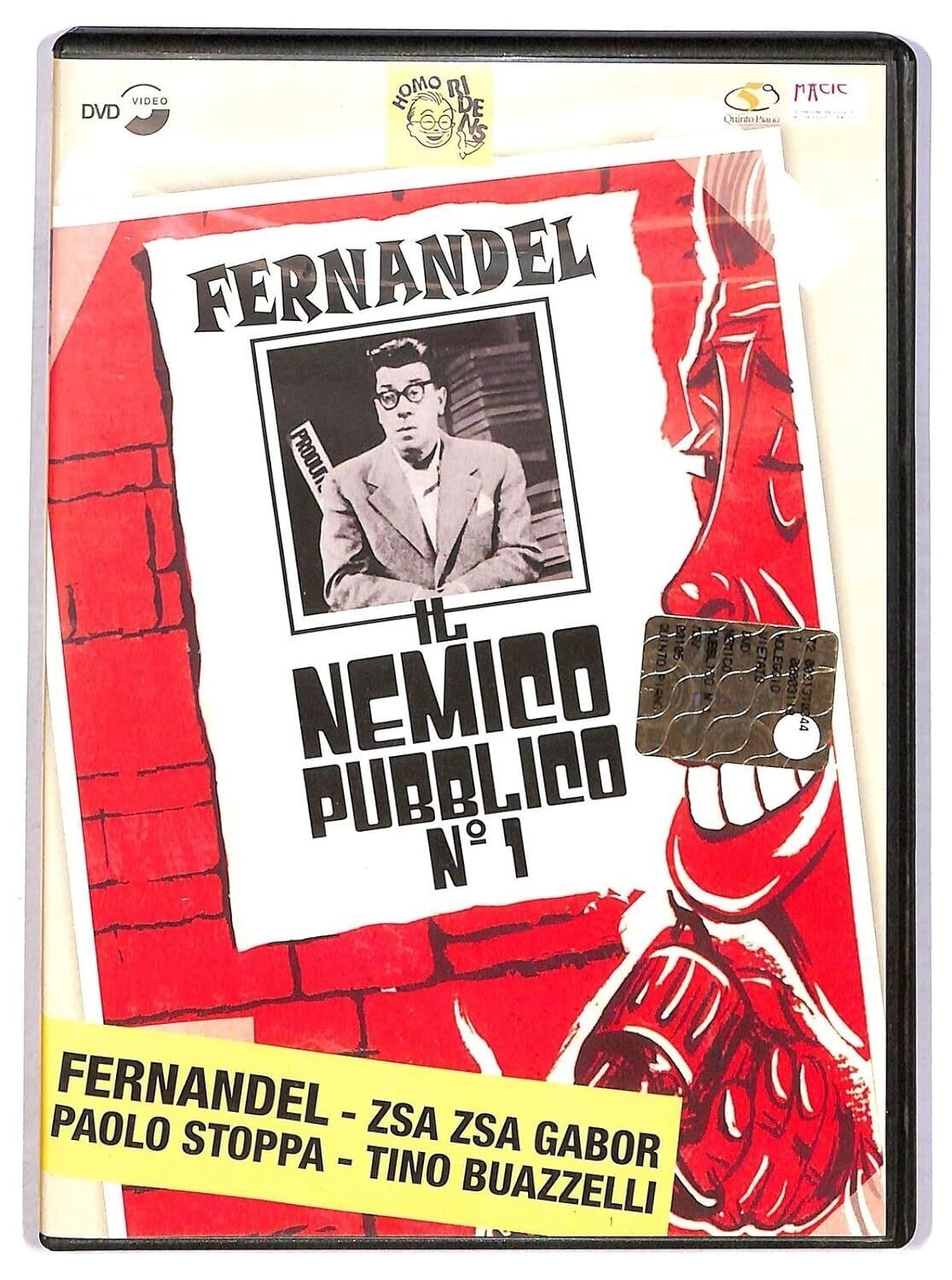 TeknoFilm - DVD – IL NEMICO PUBBLICO N. 1 di Henri Verneuil (1953) - QUINTO PIANO