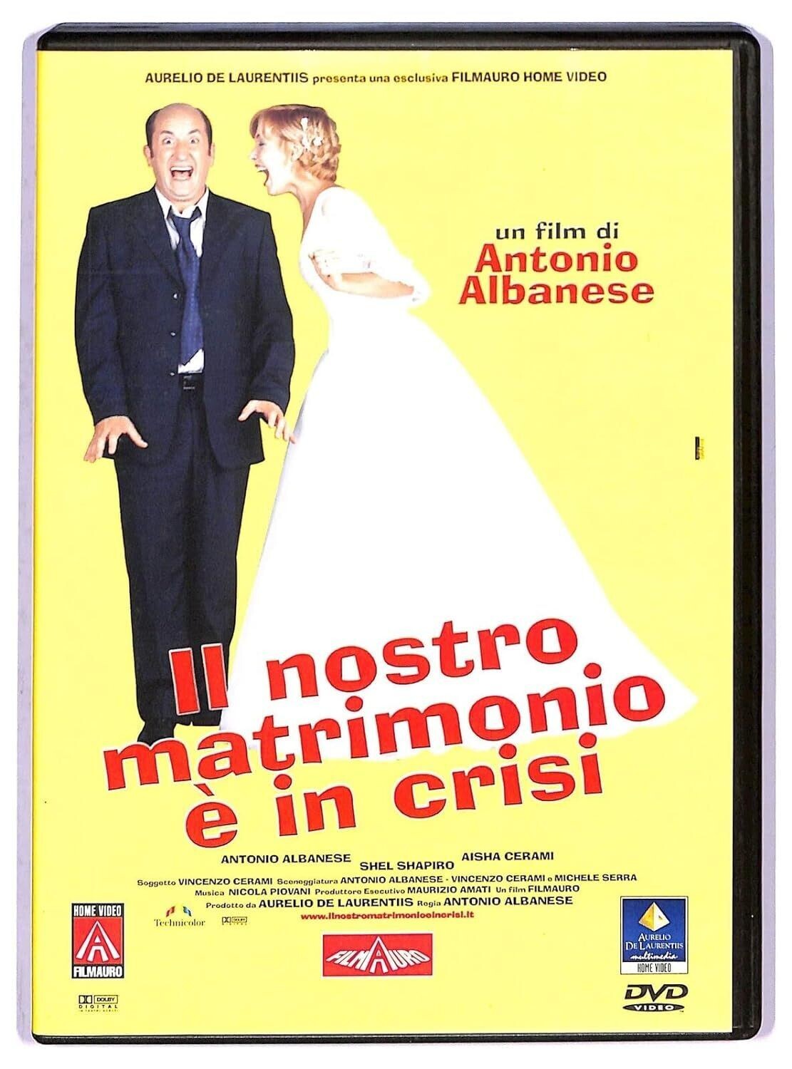 TeknoFilm - DVD – IL NOSTRO MATRIMONIO E' IN CRISI di Antonio Albanese (2002) - FILMAURO