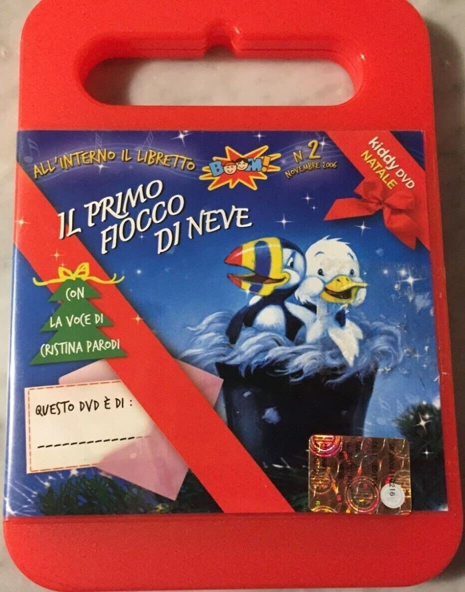 TeknoFilm - DVD + Book (Versione valigietta) – IL PRIMO FIOCCO DI NEVE di Graham Ralph con la voce di Cristina Parodi (1998) - AEGIDA