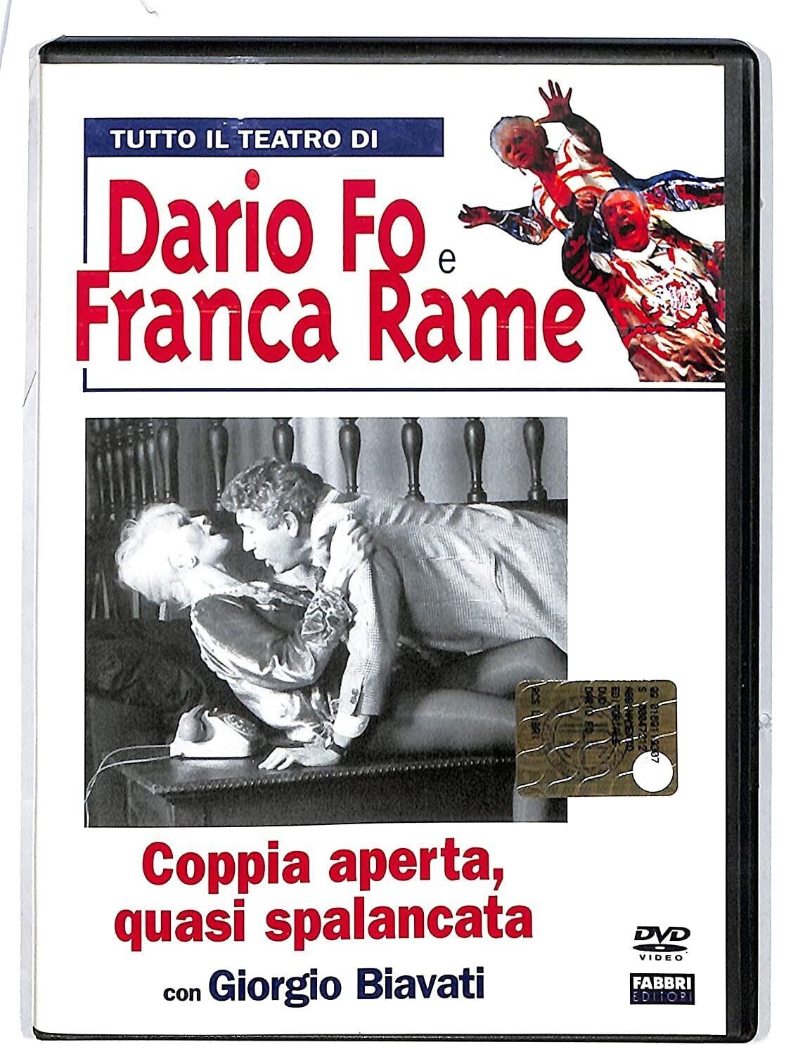 TeknoFilm - DVD + Book – Il teatro di Dario fò e Franca Rame - COPPIA APERTA QUASI SPALANCATA di Enrica Roffi (1983) - FABBRI EDITORI