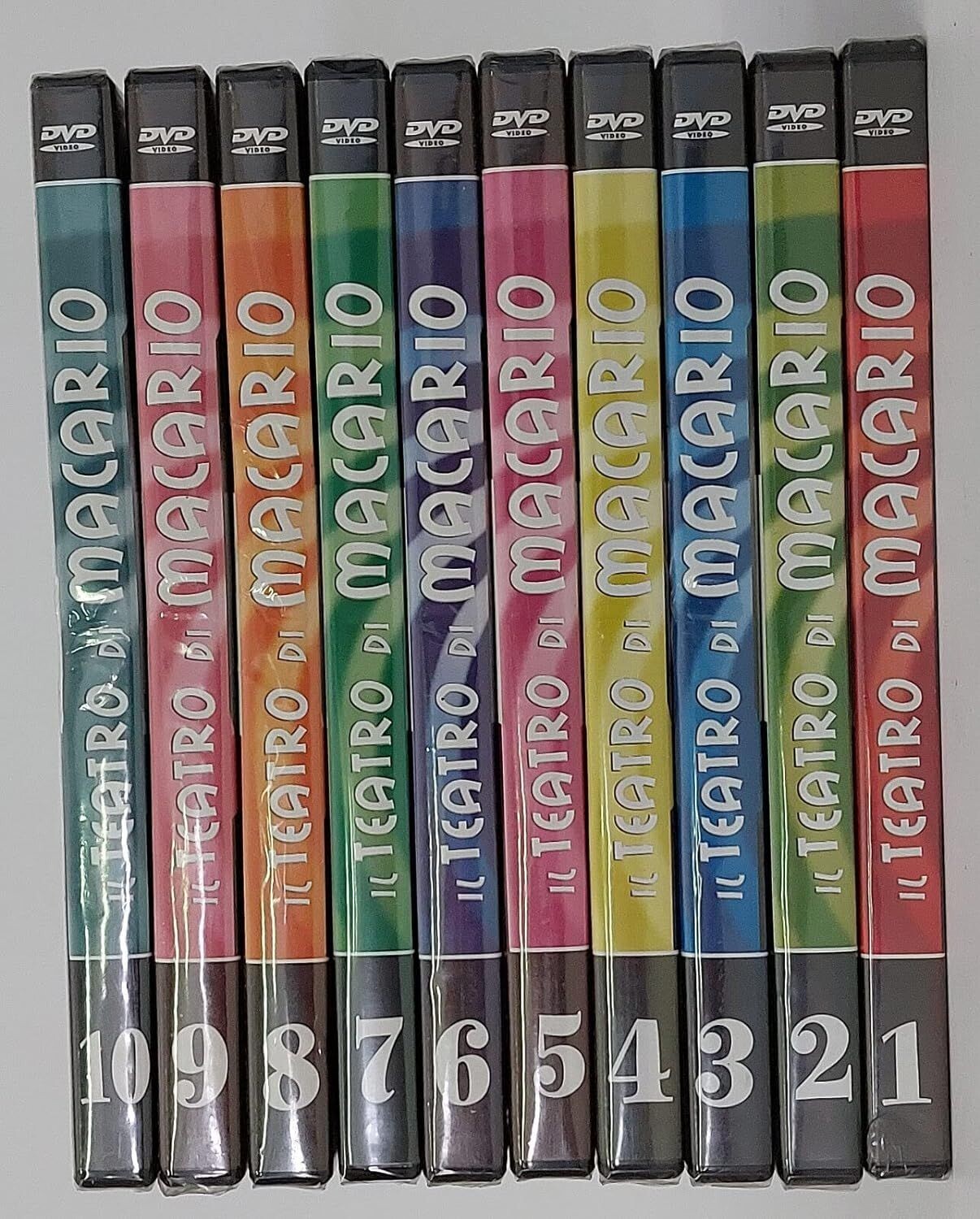TeknoFilm - 10 DVD (Senza cofanetto) – IL TEATRO DI MACARIO (2005) - LA STAMPA