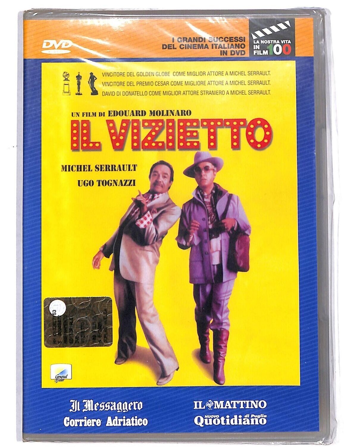 TeknoFilm - DVD – IL VIZIETTO di Édouard Molinaro (1978) - IL MESSAGGERO