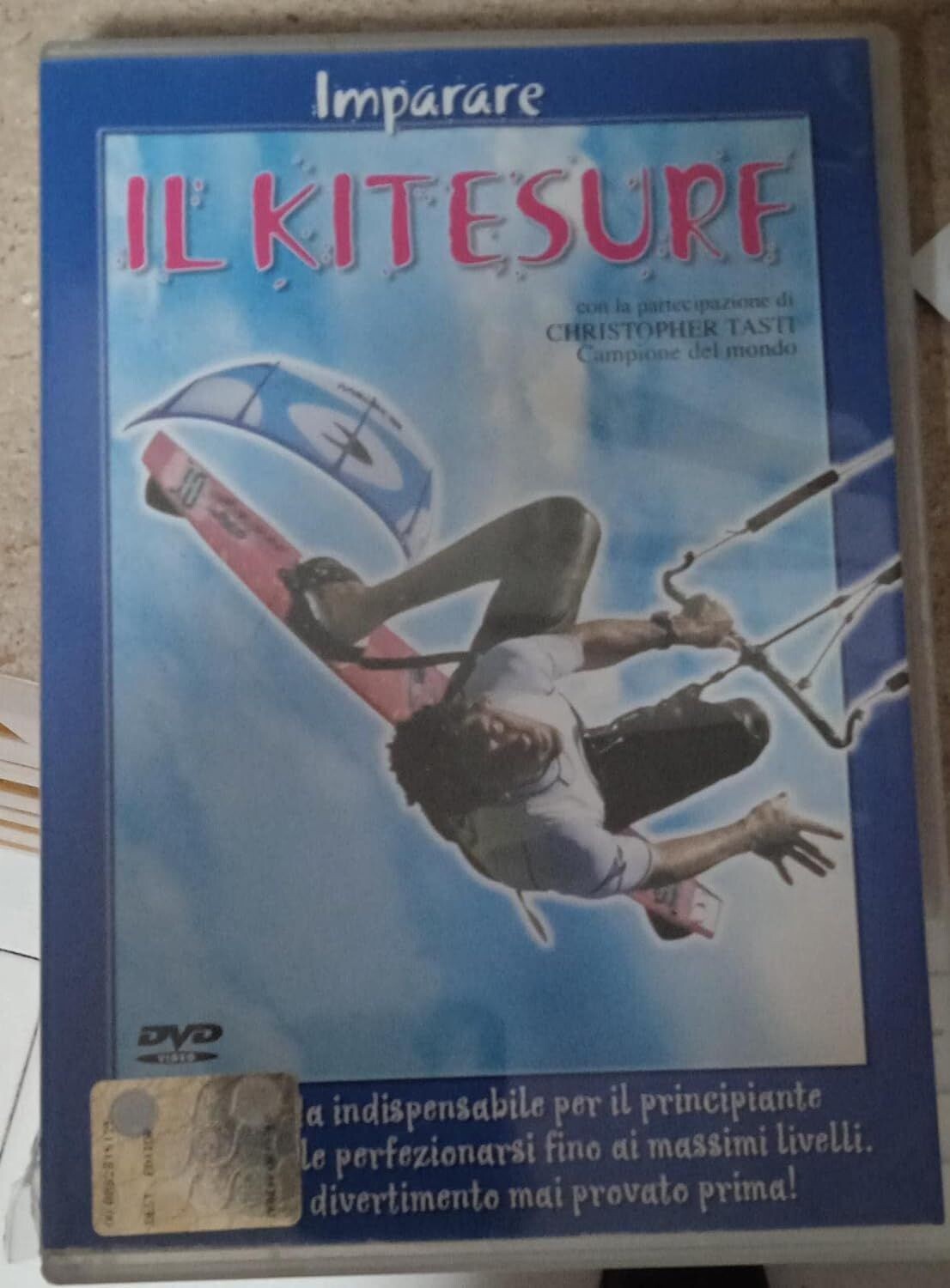 TeknoFilm - DVD – IMPARARE IL KITESURF con Cristopher Tasti (2003) - MONDADORI