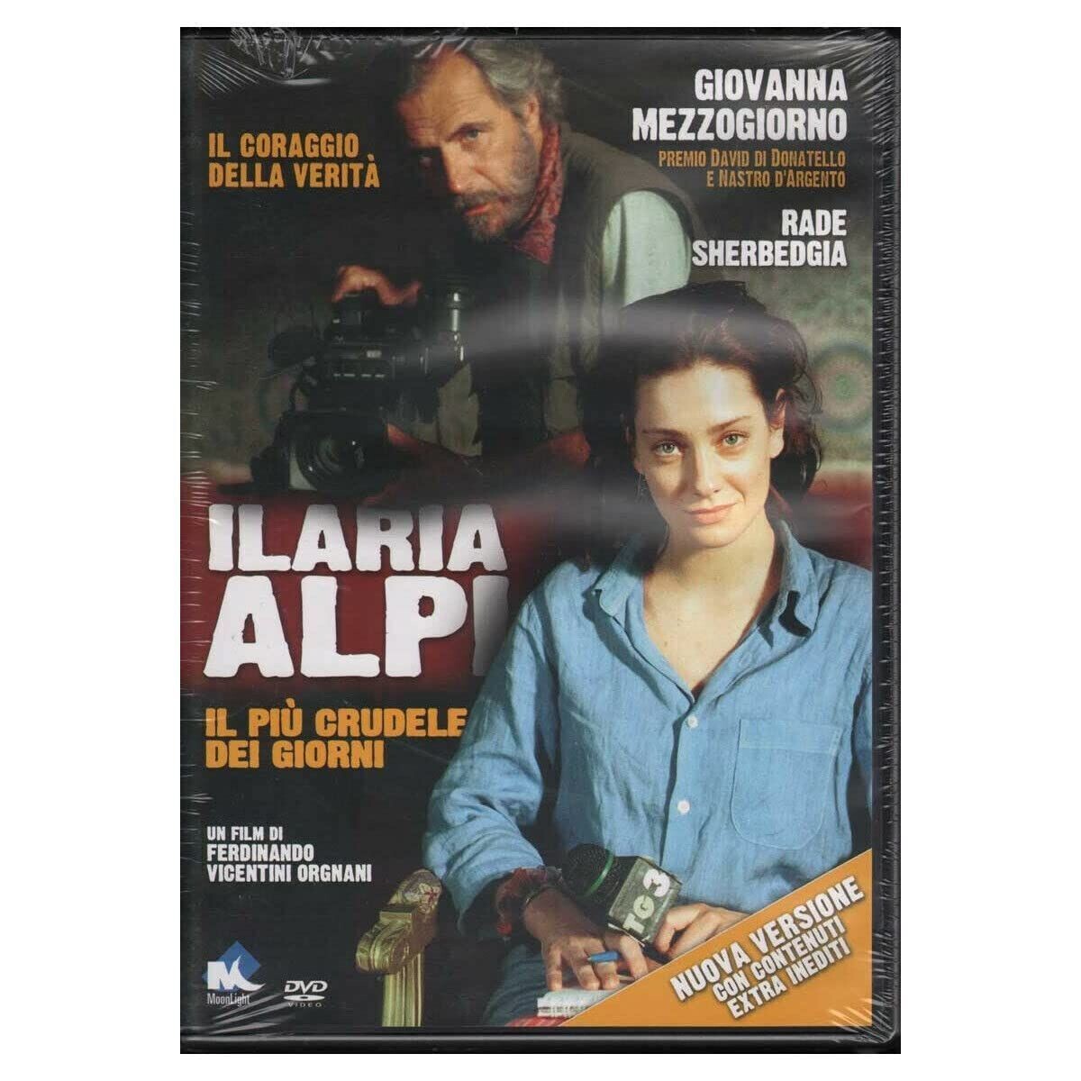 TeknoFilm - DVD – ILARIA ALPI - IL PIU' CRUDELE DEI GIORNI di Ferdinando Vicentini Orgnani (2003) - MOONLIGHT