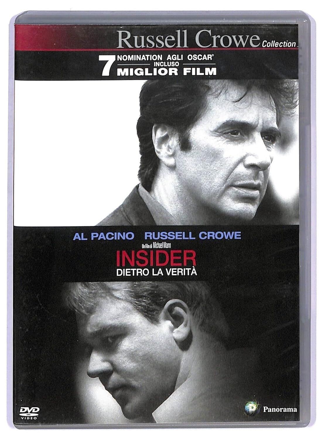 TeknoFilm - DVD – INSIDER - DIETRO LA VERITA' di Michael Mann (1999) - PANORAMA