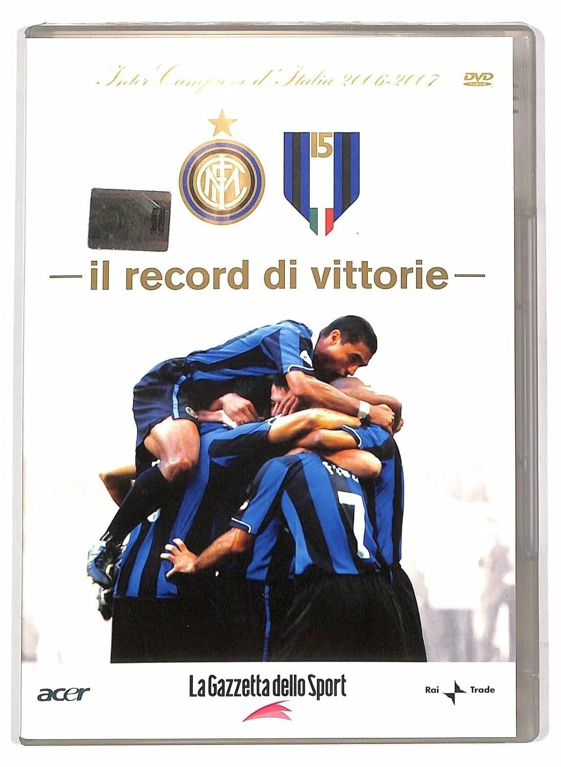 TeknoFilm - DVD – INTER CAMPIONE D'ITALIA 2006/07 Vol. 01 - IL RECORD DI VITTORIE (2007) - GAZZETTA DELLO SPORT