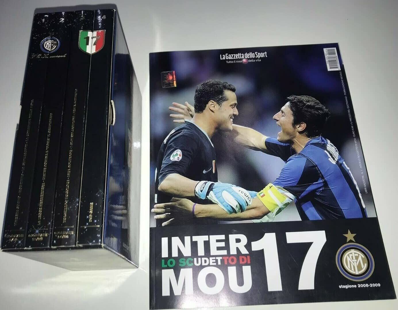 TeknoFilm - 4 DVD + Booklet - INTER CAMPIONE D'ITALIA 2008-2009 (2010) - GAZZETTA DELLO SPORT