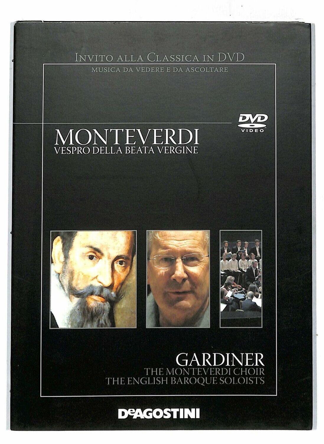 TeknoFilm - DVD - Invito alla classica Vol. 14 - MONTEVERDI - VESPRO DELLA BEATA VERGINE + MAGNIFICAT a Venezia Basilica di San Marco (1989) -  DE AGOSTINI