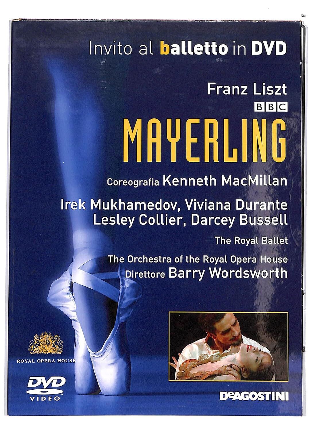 TeknoFilm - DVD – Invito al balletto Vol. 28 - MAYERLING (Royal Opera House) di Derek Bailey (1996) - DE AGOSTINI