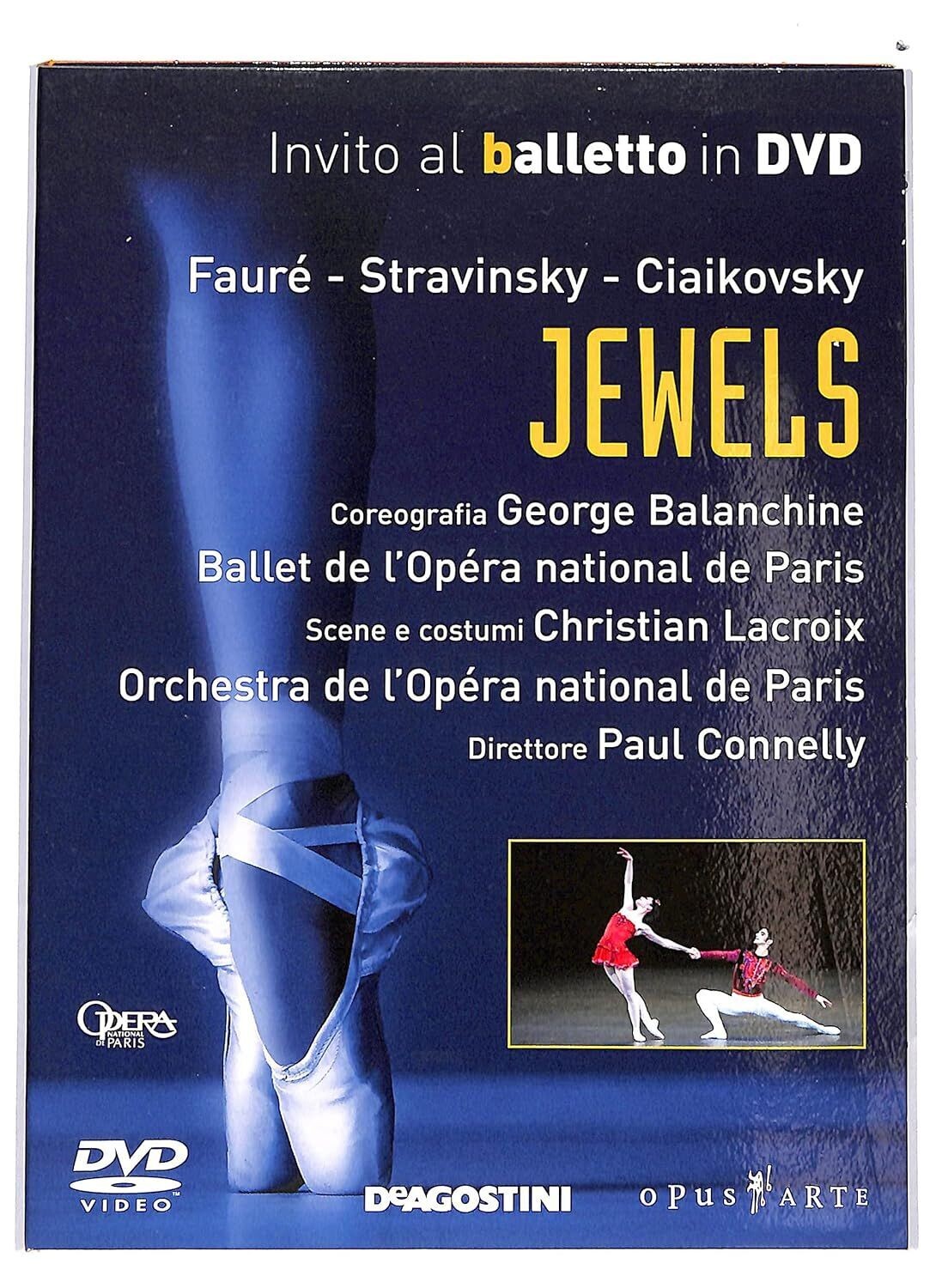 TeknoFilm - DVD – Invito al balletto Vol. 08 - JEWELS (Ballet et Orchestra de l'Opéra national de Paris) di Hans Petri (2007) - DE AGOSTINI