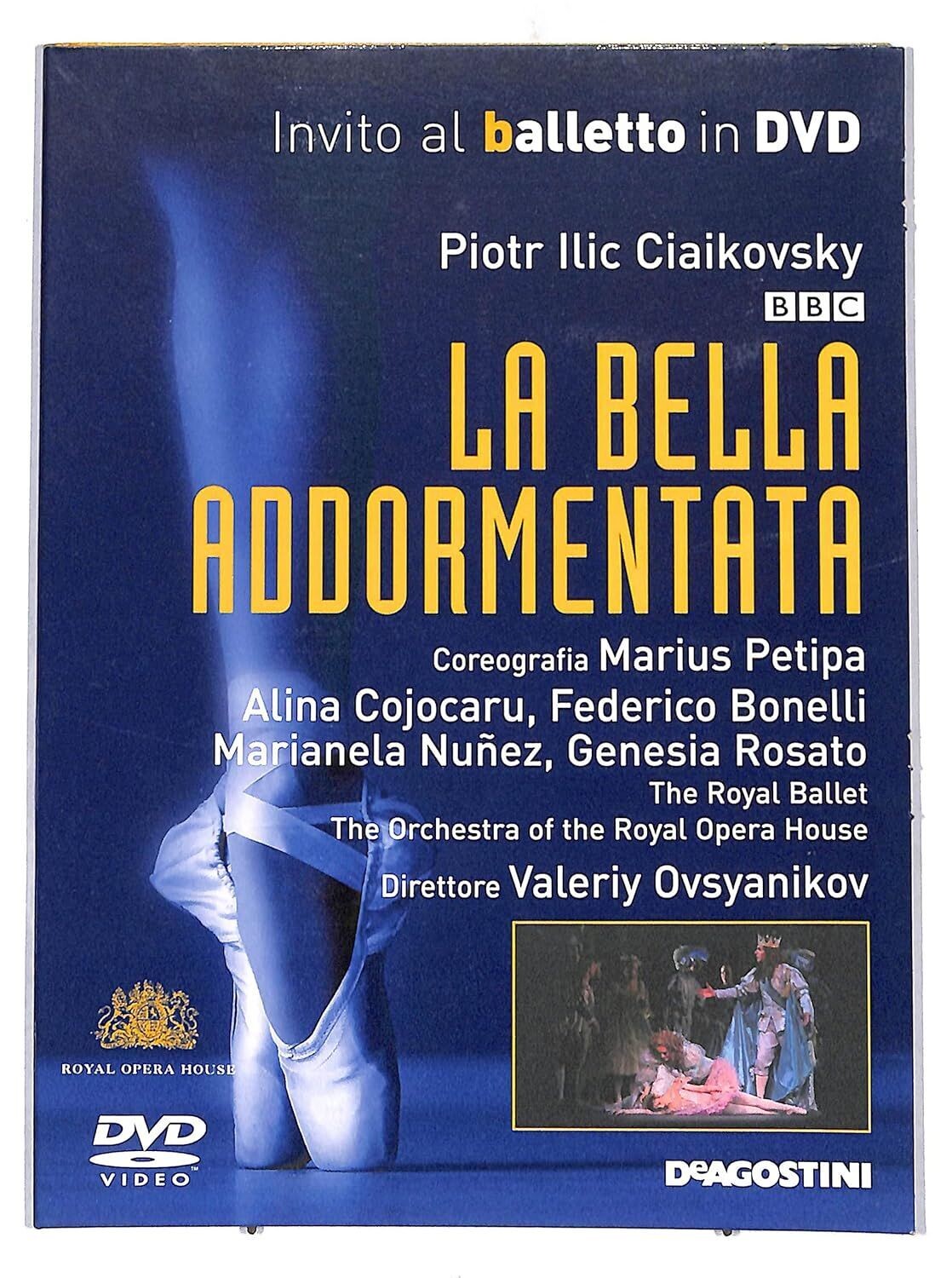 TeknoFilm - DVD – Invito al balletto Vol. 11 - LA BELLA ADDORMENTATA (Ballett and Orchestra of the Royal Opera House) di Ross MacGibbon (2006) - DE AGOSTINI