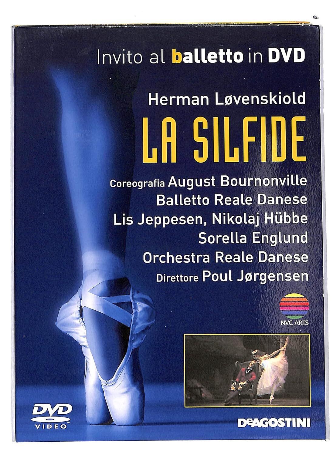 TeknoFilm - DVD – Invito al balletto Vol. 09 - LA SILFIDE (Balletto  e Orchestra Reale Danese) di Thomas Grimm (1988) - DE AGOSTINI