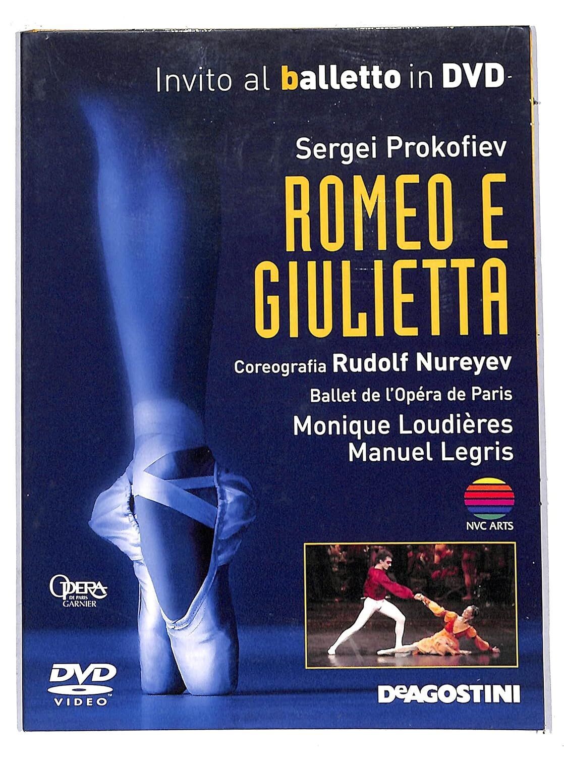 TeknoFilm - DVD – Invito al balletto Vol. 03 - ROMEO E GIULIETTA (Ballet et Orchestre de l'Opéra National de Paris) di Alexandre Tarta (1995) - DE AGOSTINI