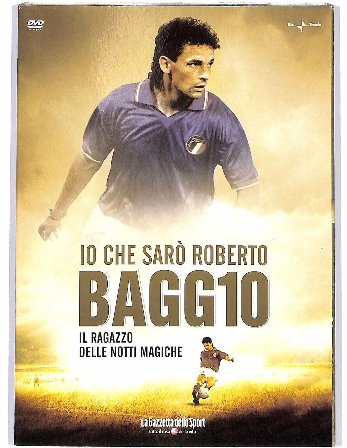 TeknoFilm - DVD + Book – Io che sarò Roberto Baggio Vol. 03 - IL RAGAZZO DELLE NOTTI MAGICHE - GAZZETTA DELLO SPORT