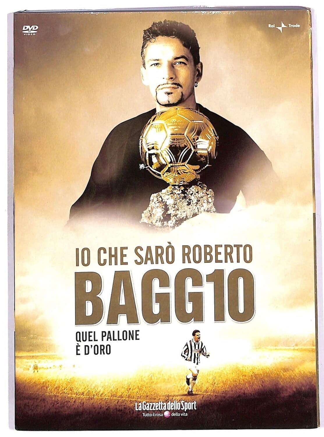 TeknoFilm - DVD + Book – Io che sarò Roberto Baggio Vol. 04 - QUEL PALLONE E' D'ORO - GAZZETTA DELLO SPORT