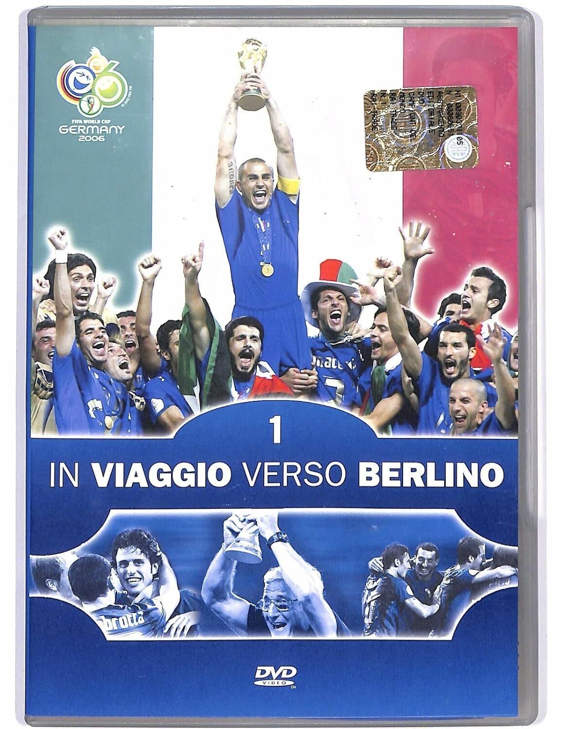 TeknoFilm - DVD – ITALIA CAMPIONE DEL MONDO 2006 Vol. 01 - IN VIAGGIO VERSO BERLINO - GAZZETTA DELLO SPORT