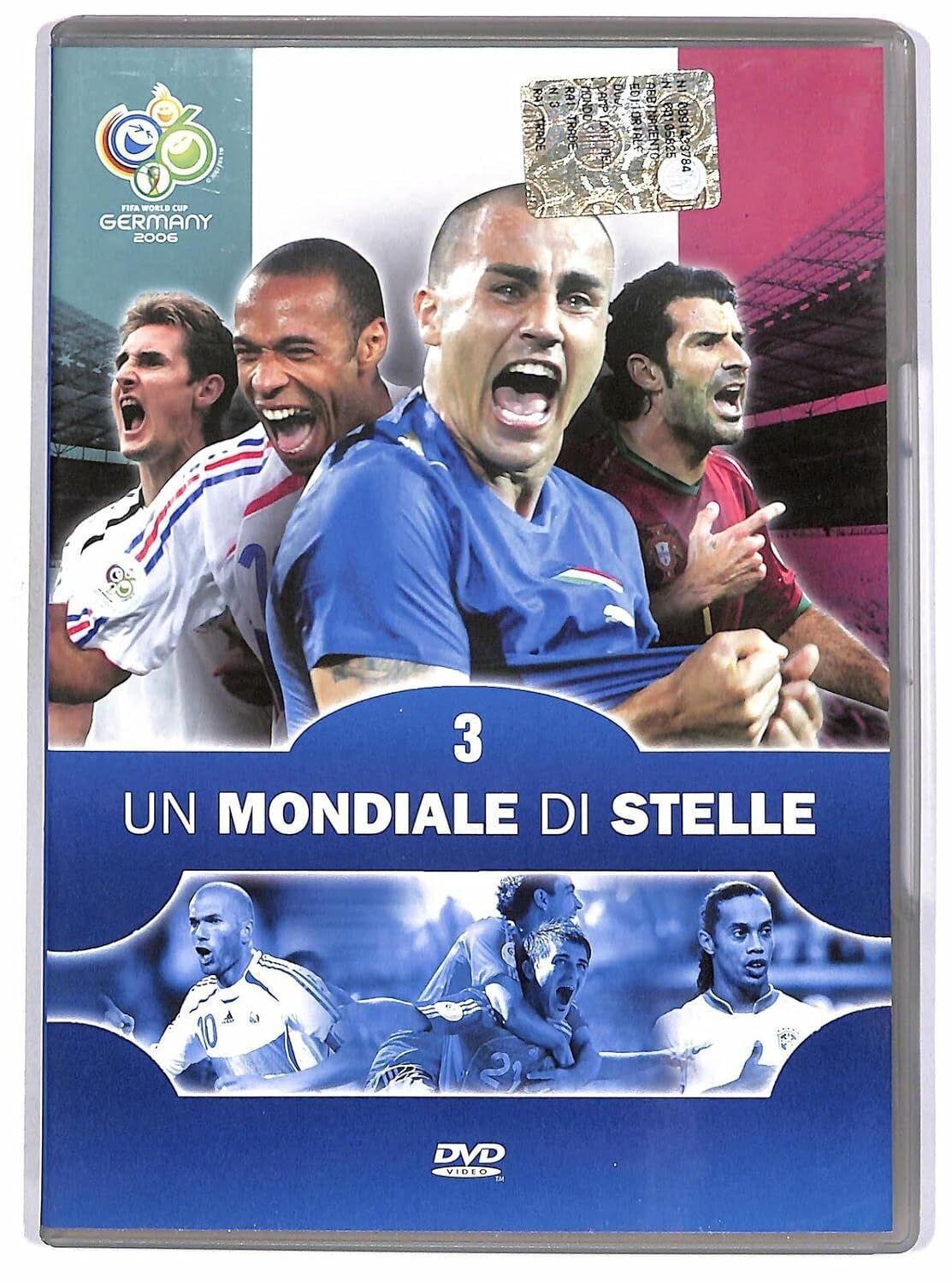 TeknoFilm - DVD – ITALIA CAMPIONE DEL MONDO 2006 Vol. 03 - UN MONDIALE DI STELLE - GAZZETTA DELLO SPORT
