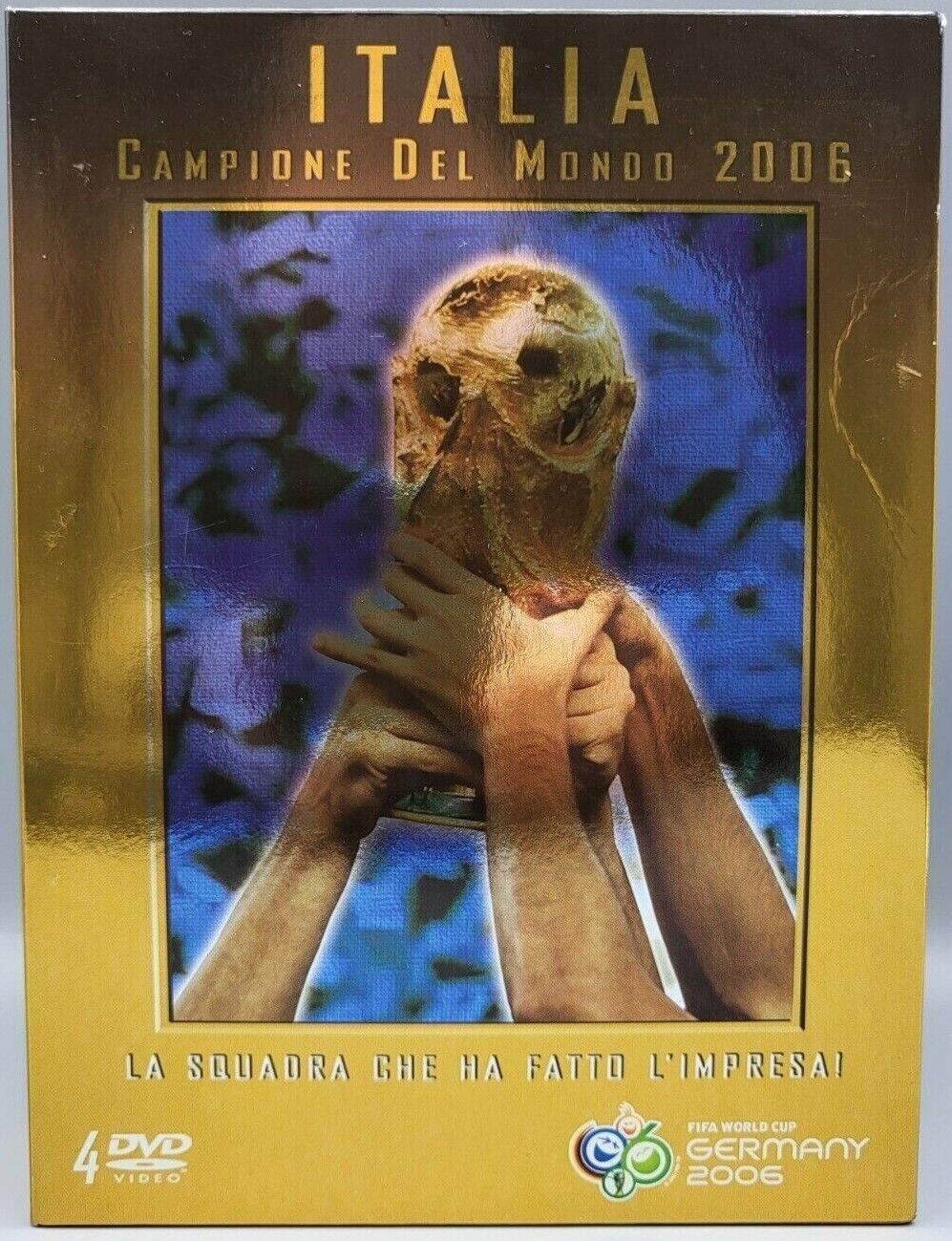 TeknoFilm - Box 4 DVD (Opera Completa) – ITALIA CAMPIONE DEL MONDO 2006  - GAZZETTA DELLO SPORT