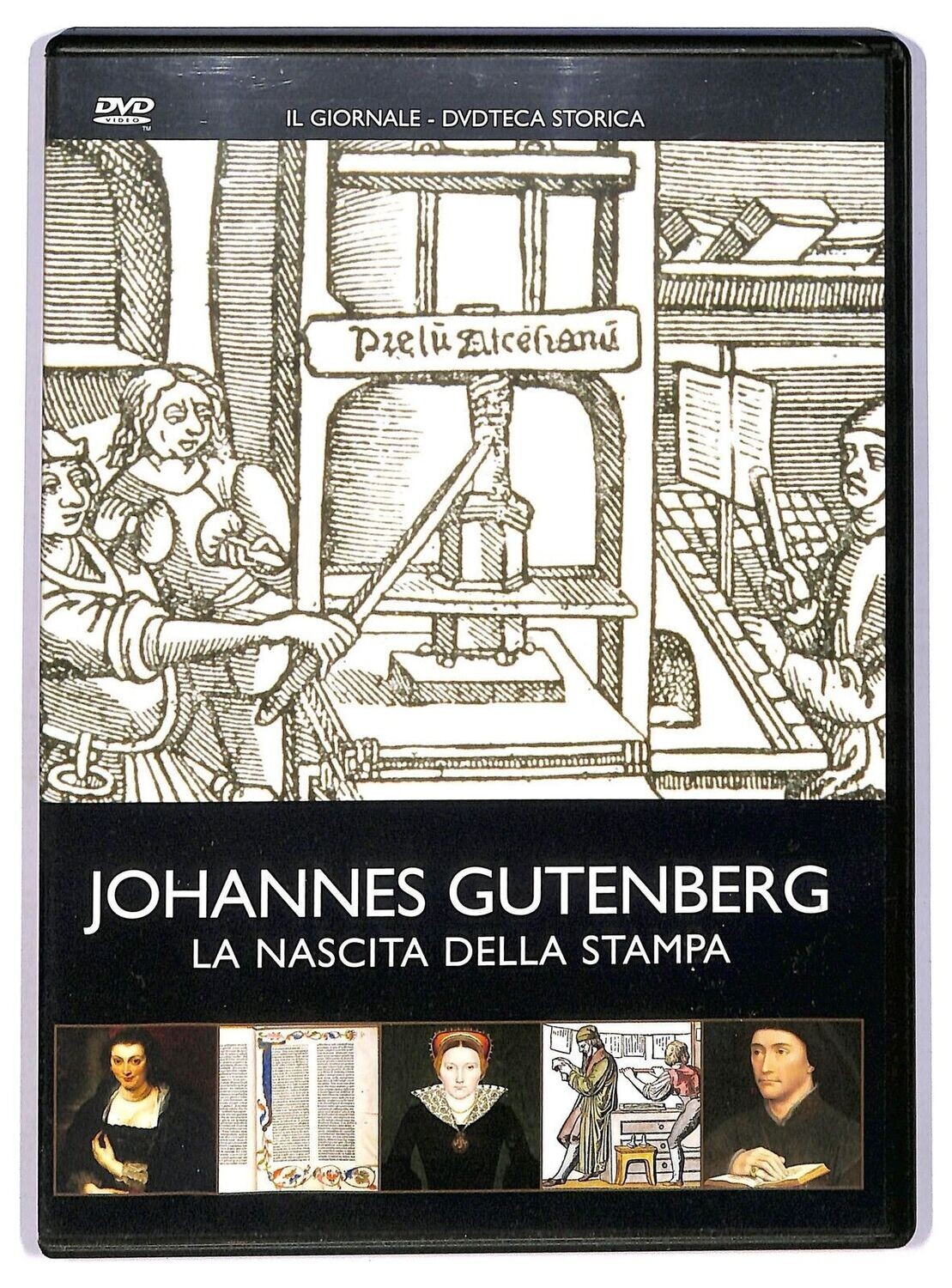 TeknoFilm - DVD – DVDTECA STORICA Vol. 16 - JOHANNES GUTENBERG - LA NASCITA DELLA STAMPA (2000) - IL GIORNALE