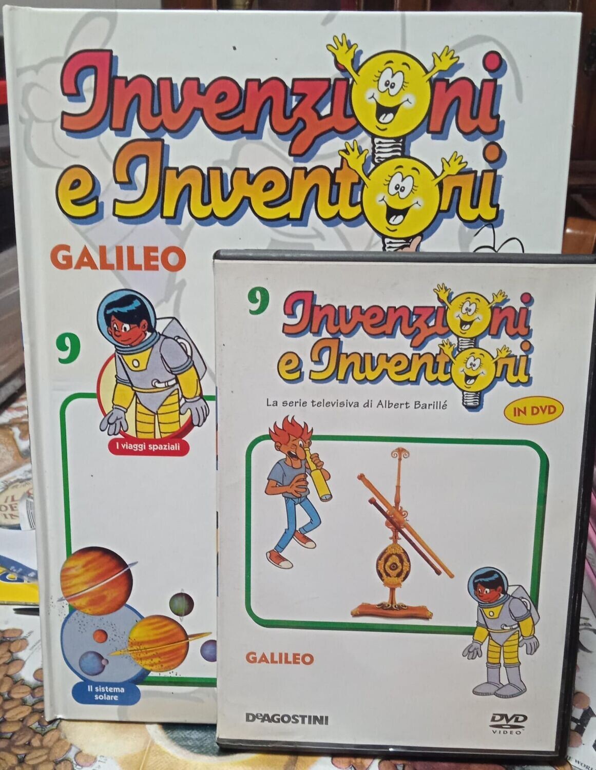 TeknoFilm - DVD + Libro – INVENZIONI E INVENTORI Vol. 09 - GALILEO (2008) - DE AGOSTINI