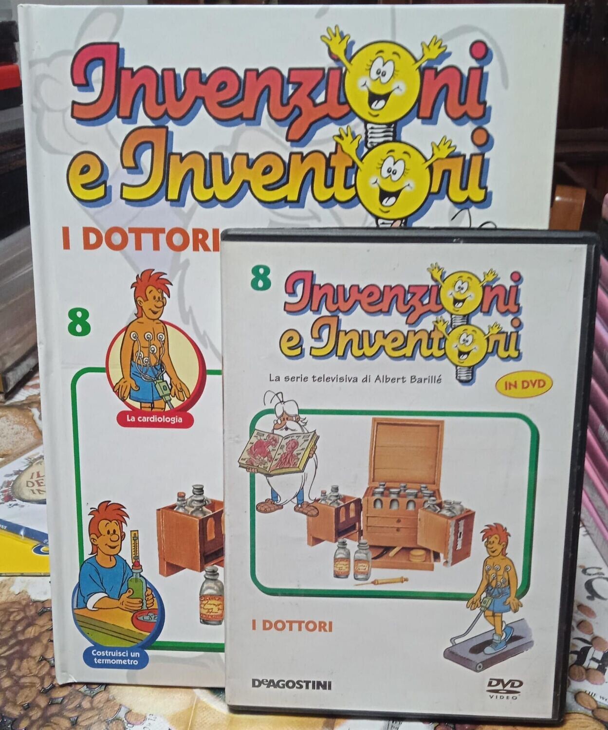 TeknoFilm - DVD + Libro – INVENZIONI E INVENTORI Vol. 08 - I DOTTORI (2008) - DE AGOSTINI