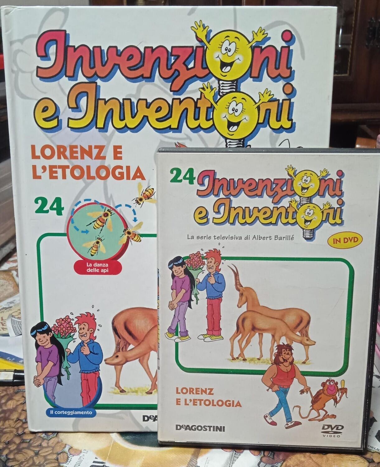 TeknoFilm - DVD + Libro – INVENZIONI E INVENTORI Vol. 24 - LORENZ E L'ETOLOGIA (2008) - DE AGOSTINI