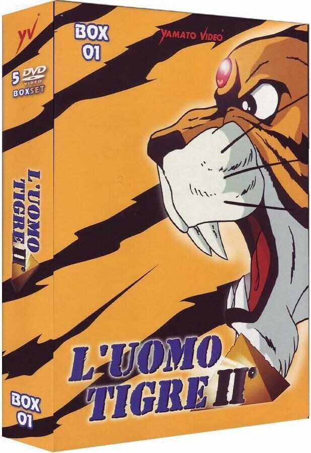 TeknoFilm - Box 5 DVD + Polsini - L'UOMO TIGRE II BOX 01 di Kozo Morishita (1985) - EXA MEDIA SPA