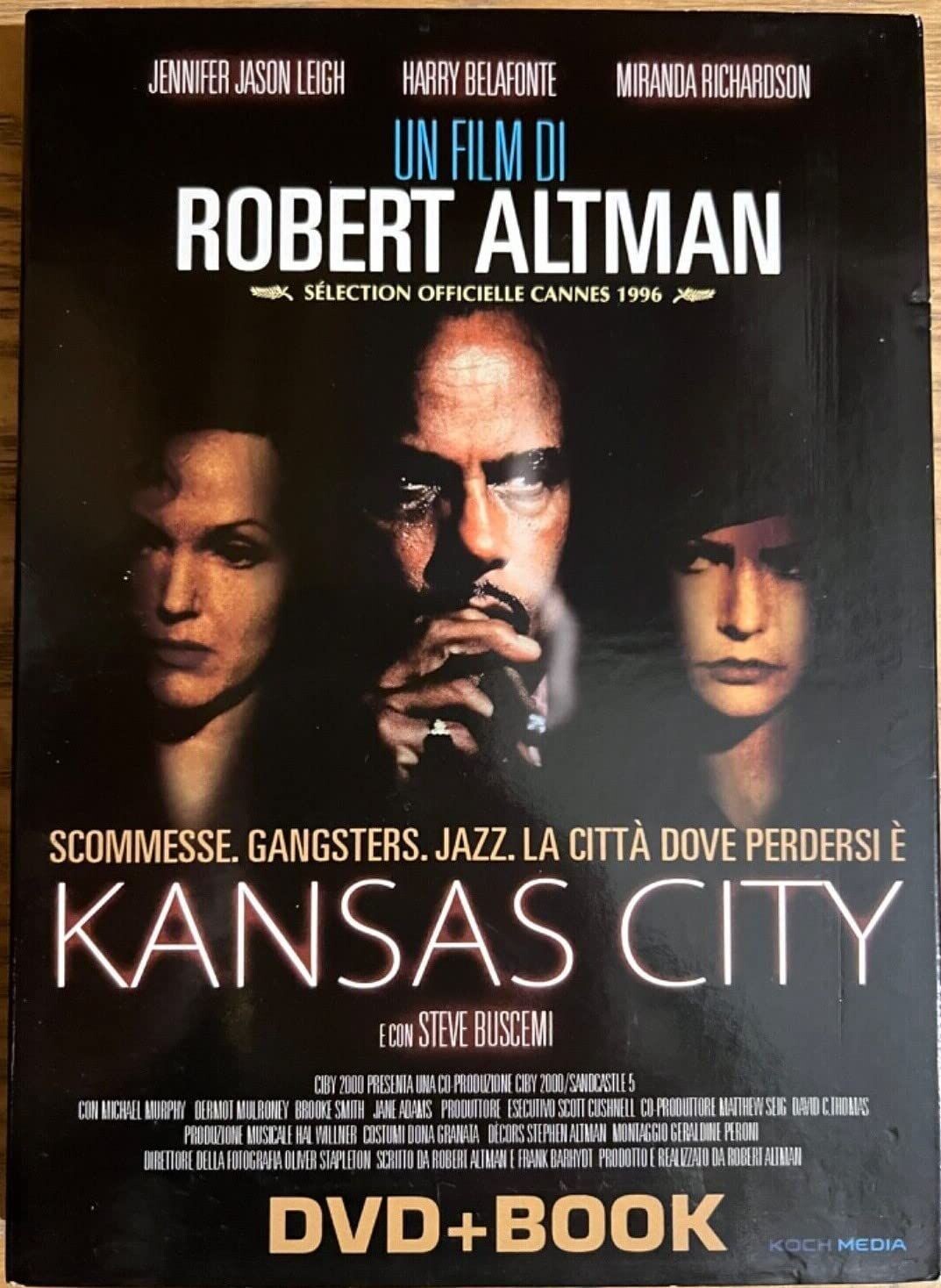 TeknoFilm - DVD + Book – KANSAS CITY di Robert Altman (1996) - KOCH MEDIA