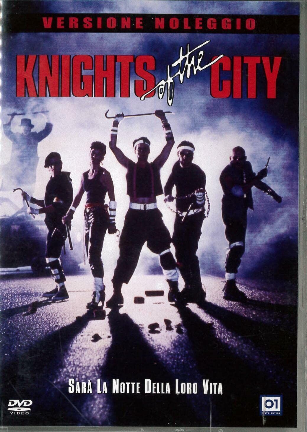 TeknoFilm - DVD – KNIGHTS OF THE CITY (Versione noleggio) di Dominic Orlando (1986) - 01 DISTRIBUTION