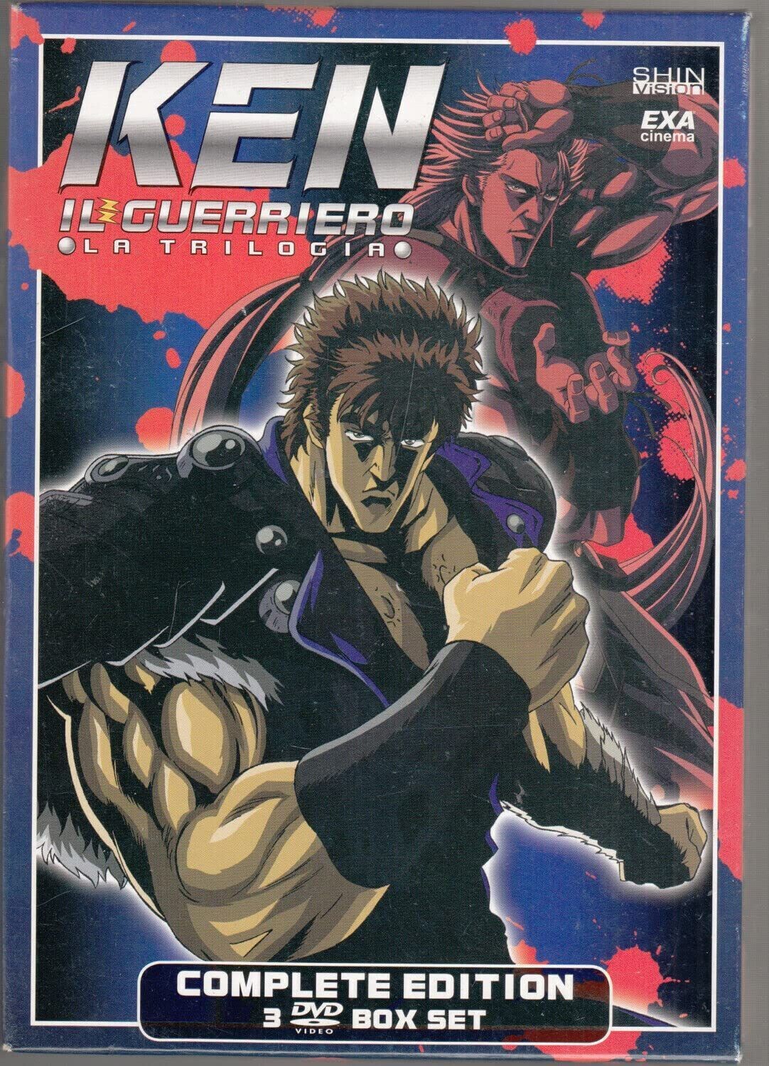 TeknoFilm - Box 3 DVD – KEN IL GUERRIERO - LA TRILOGIA di Takashi Watanabe (2003) - EXA