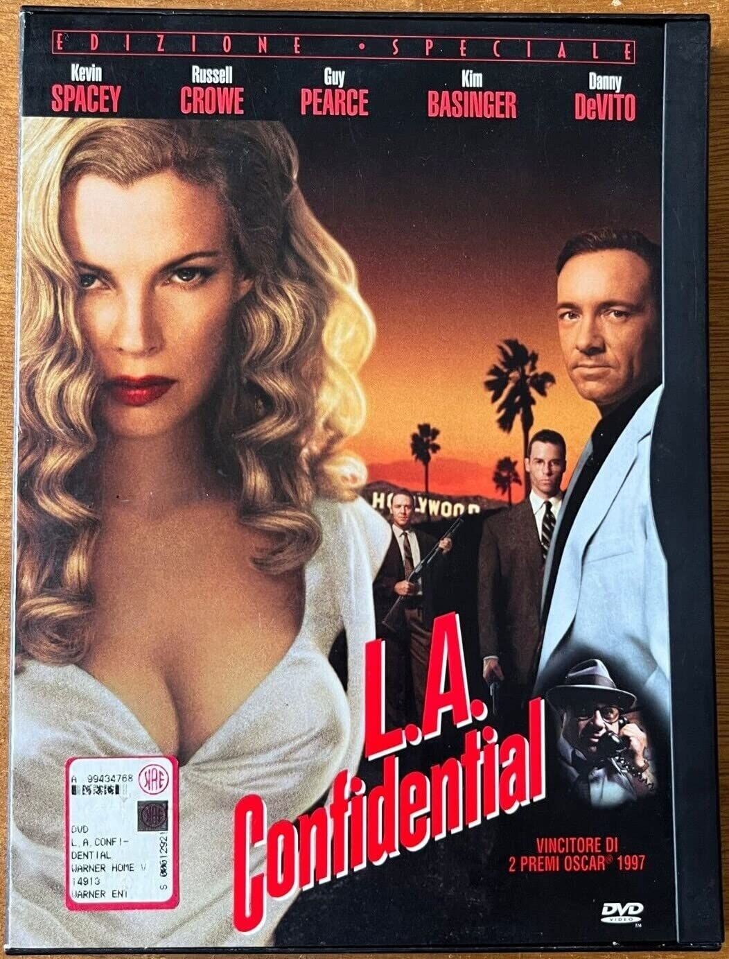 TeknoFilm - DVD - L.A. CONFIDENTIAL (Snapper case) di Curtis Hanson (1997) - WARNER BROS
