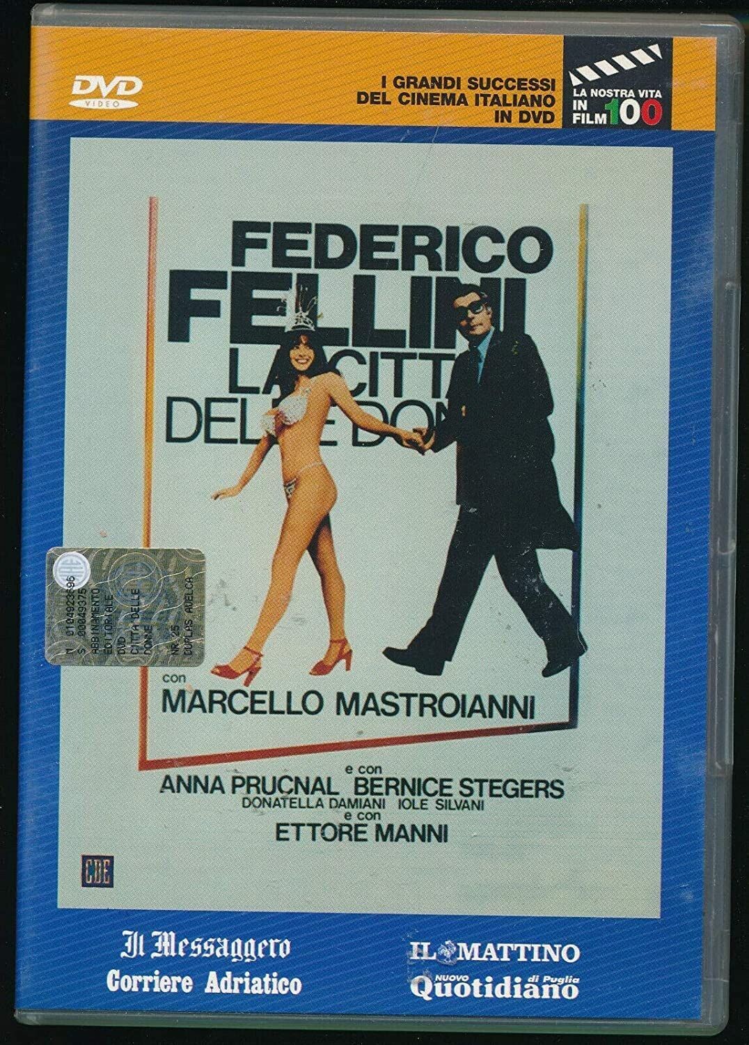 TeknoFilm - DVD – LA CITTA' DELLE DONNE di Federico Fellini (1980) - IL MESSAGGERO