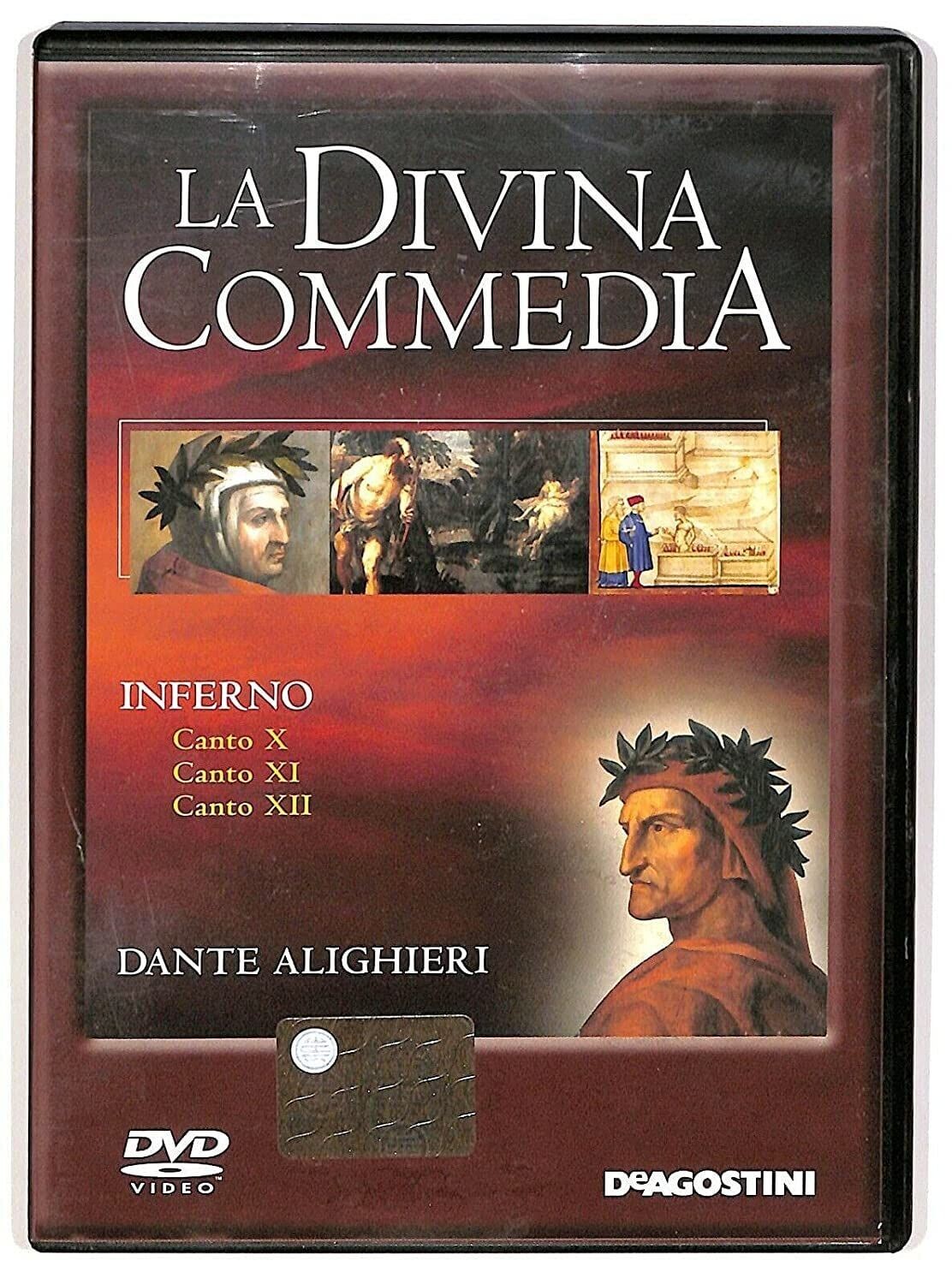 TeknoFilm - DVD – LA DIVINA COMMEDIA Vol. 04 - Dante Alighieri - INFERNO CANTO X - XI - XII (2004) - DE AGOSTINI