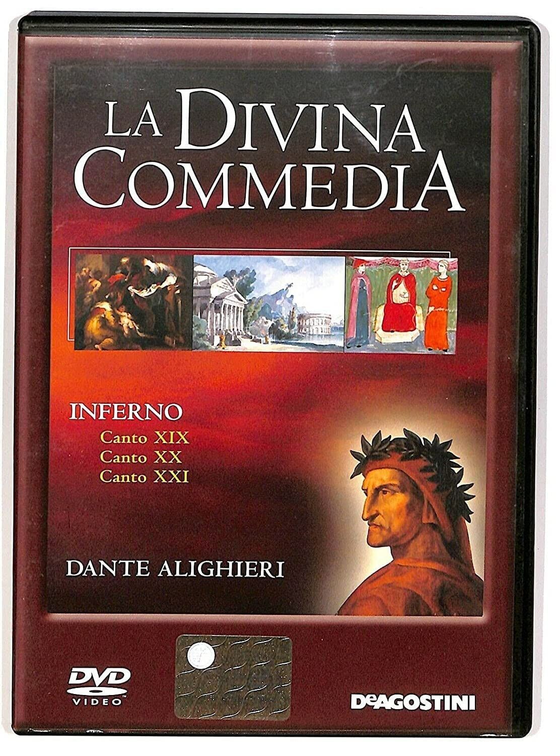 TeknoFilm - DVD – LA DIVINA COMMEDIA Vol. 07 - Dante Alighieri - INFERNO CANTO XIX - XX - XXI (2005) - DE AGOSTINI
